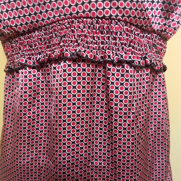 Ann Taylor Loft circle ruffle top sz 8 *J - Picture 4 of 6